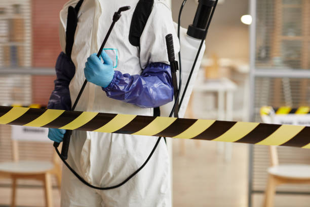 Professional Biohazard Cleanup technician working in Barnhart, MO